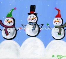 “3 Snowmen” 2011