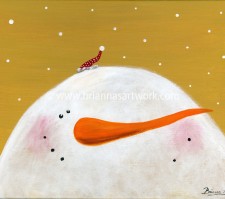 “Peeking Snowman Sheldon” 2012