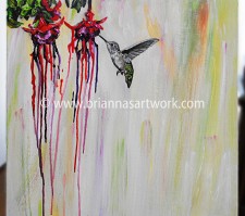 “Hummingbird Flowers Bleed” 2011