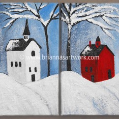 Small-White-and-Red-House-paintings-low